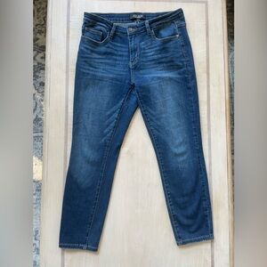 Judy Blue Women’s Dark Wash Skinny Jean Classic Comfort Relaxed Fit